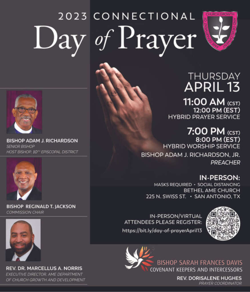 2023 Ame Church Connectional Day Of Prayer Ame Church